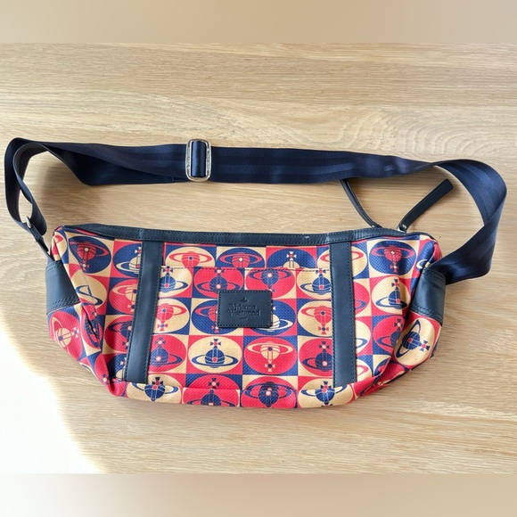 Vivienne Westwood bag ORB print JAPAN EXCLUSIVE crossbody unisex - Picture 1 of 16